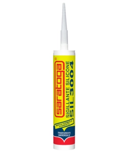 SILICONE TRASPARENTE SARATOGA "SIL 3004", 280 ML